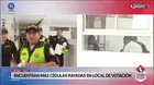 Reportan cédulas rayadas en locales de votación de Surco