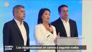 Elecciones 2026: Los vicepresidentes en carrera a segunda vuelta