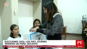 Elecciones 2026: Voto joven marcará el nuevo padrón electoral. Foto y video: América Noticias