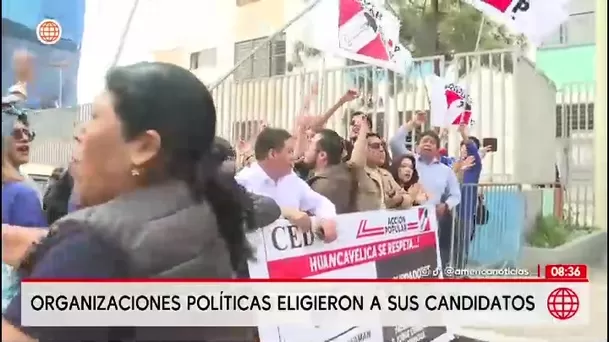 Elecciones primarias con 1200 delegados y denuncias interna/ América Noticias