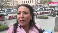 Elizabeth Medina niega sobornos en favor de Dina Boluarte