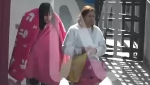 Elizabeth Peralta fue recluida en penal de Santa Mónica. Video: Canal N