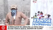 Elmer Cáceres Llica. Foto/Video: América Noticias