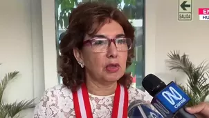 Elvia Barrios destacó que los ataques a la actividad judicial son constantes. / Video: Canal N