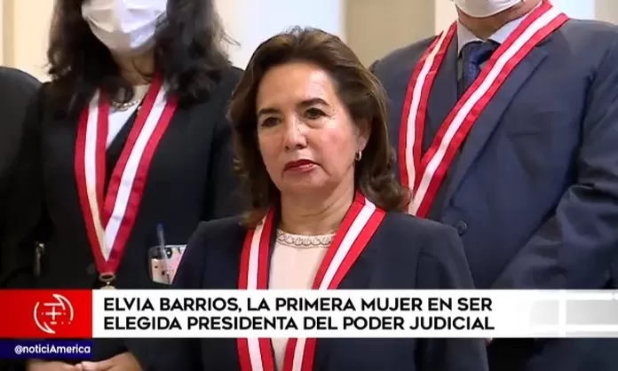 Elvia Barrios Fue Elegida Nueva Presidenta Del Poder Judicial