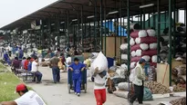 Gran mercado mayorista de Lima. Foto: Andina