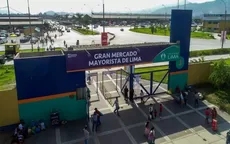Emmsa rechazó afirmaciones de comerciantes que realizan plantón en inmediaciones del Gran Mercado Mayorista de Lima - Noticias de planton