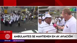 Emporio comercial de Gamarra reabre hoy sus puertas (Foto: Captura América TV)