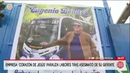 Empresa Corazón de Jesús paraliza servicio tras muerte de gerente