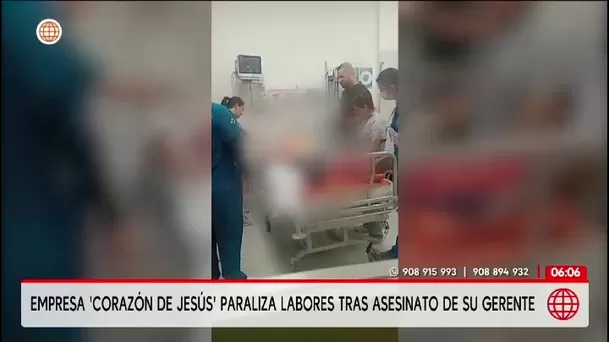 Empresa de transportes Corazón de Jesús paraliza labores tras asesinato de gerente/ América Noticias Empresa de transportes Corazón de Jesús paraliza labores tras asesinato de gerente/ América Noticias