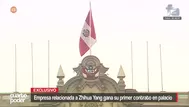 Empresa relacionada a Zhihua Yang gana su primer contrato en Palacio