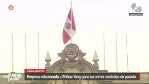 Una empresa china vinculada a un amigo del presidente José Jerí obtuvo su primer contrato público con el despacho presidencial tras reuniones en Palacio. Video: Cuarto Poder