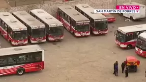 Empresa de transporte Etradijusa suspende servicio tras ser víctima de extorsión. / Video: Canal N