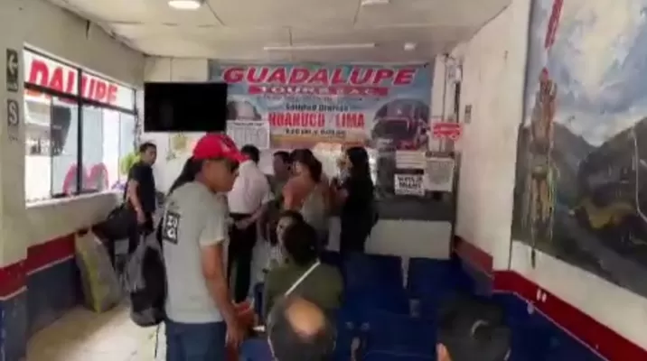Empresa de transporte no tiene mayor información de lo ocurrido / Fuente: Canal N Empresa de transporte no tiene mayor información de lo ocurrido / Fuente: Canal N
