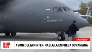 Avión Antonov que comprará el Perú. Foto: Cuarto Poder