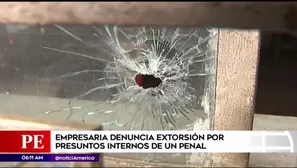 Mujer es víctima de extorsión. América Noticias