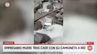 Empresario muere tras caer con su camioneta a río en Huánuco