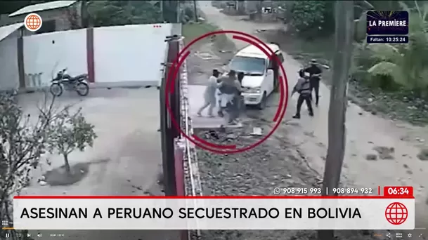 Peruano asesinado en Bolivia tras secuestro en Santa Cruz/ América Noticias Peruano asesinado en Bolivia tras secuestro en Santa Cruz/ América Noticias