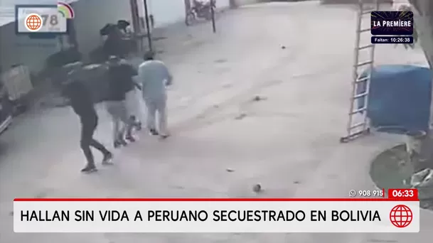 Peruano secuestrado en Bolivia fue hallado sin vida en zona rural de Santa Cruz/ América Noticias Peruano secuestrado en Bolivia fue hallado sin vida en zona rural de Santa Cruz/ América Noticias