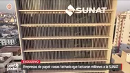 Empresas de papel: casas fachada que facturan millones a la Sunat