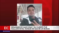 Callao: desapareció hace días y su cuerpo fue hallado en el tanque de gas de un buque