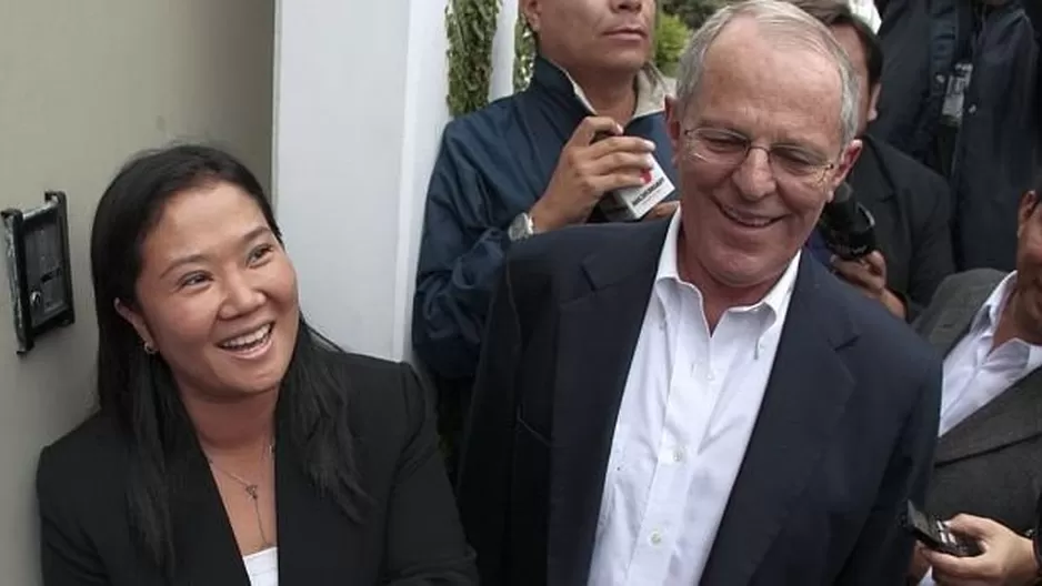 Keiko Fujimori y PPK se enfrentarán en segunda vuelta este 5 de junio. Foto: archivo El Comercio