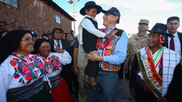 Encuestadora Ipsos dio a conocer cifras de aprobación del presidente Vizcarra. Foto: Andina.