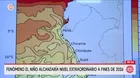 Enfen advierte Fenómeno El Niño extraordinario a fines de 2026