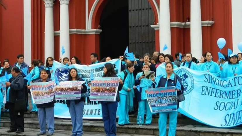 Enfermeras anuncian paro nacional para el 17 y 18 de marzo