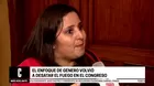 Enfoque de género volvió a desatar el fuego en el Congreso