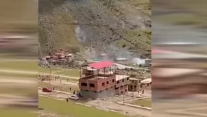 Tres heridos, entre ellos un policía, dejó enfrentamiento en ingreso a la minera Las Bambas. VideoÑ: Canal N