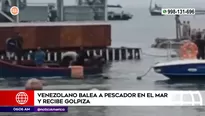 Venezolano atacó a pescador | Video: América Noticias