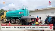 Enfrentamiento en Tumbes por la falta de agua