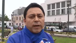 Enrique Ocrospoma, candidato a la alcaldía de Lima. Foto: captura de TV