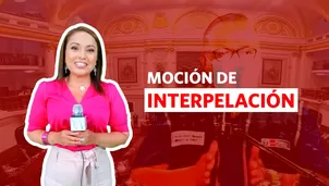 Una moción de interpelación es un pedido que hace un grupo de congresistas