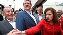 Lourdes Flores candidata a la vicepresidencia por Alianza Popular. Foto: Andina