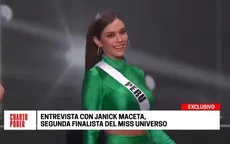 Entrevista con Janick Maceta, segunda finalista del miss universo  - Noticias de janick-maceta