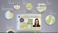 Nuevo carné para estudiantes de institutos y escuelas de educación superior. Foto: Minedu