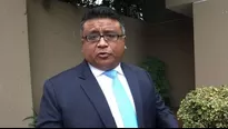 Erasmo Reyna se refirió al Apra. Video: Canal N / Foto: Andina