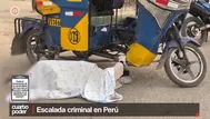 La escalada criminal en el Perú