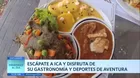 Escápate a Ica y disfruta de su gastronomía y deportes de aventura