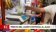 Escasez de limón sigue elevando su precio