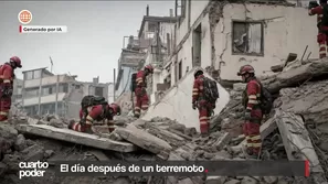 Proyectan 100 mil muertos, un tsunami en el Callao y saqueos tras un sismo de 8.8 en la capital. Video: Cuarto Poder