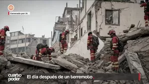 Proyectan 100 mil muertos, un tsunami en el Callao y saqueos tras un sismo de 8.8 en la capital. Video: Cuarto Poder