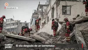 Proyectan 100 mil muertos, un tsunami en el Callao y saqueos tras un sismo de 8.8 en la capital. Video: Cuarto Poder