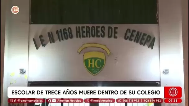 Barrios Altos: escolar murió en aula sin recibir auxilio; familia exige justicia/ América Noticias Barrios Altos: escolar murió en aula sin recibir auxilio; familia exige justicia/ América Noticias