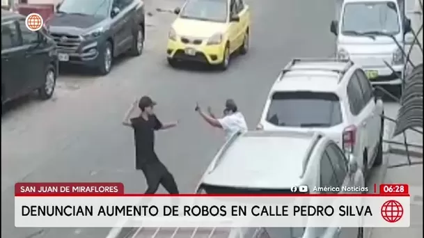 Asaltan con violencia a escolar en San Juan de Miraflores/ América Noticias