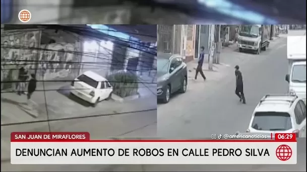 Roban con violencia a escolar en SJM y vecinos denuncian ola de asaltos/ América Noticias