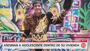 Escolar de 15 años es asesinado a disparos en su casa en La Victoria. Foto y video: América Noticias