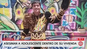 Escolar de 15 años es asesinado a disparos en su casa en La Victoria. Foto y video: América Noticias